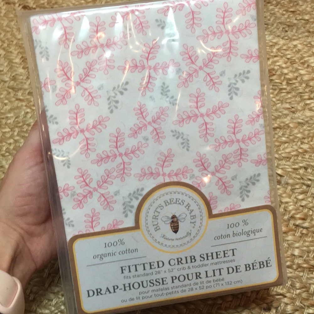 Burt’s Bees Organic Fitted Crib Sheet